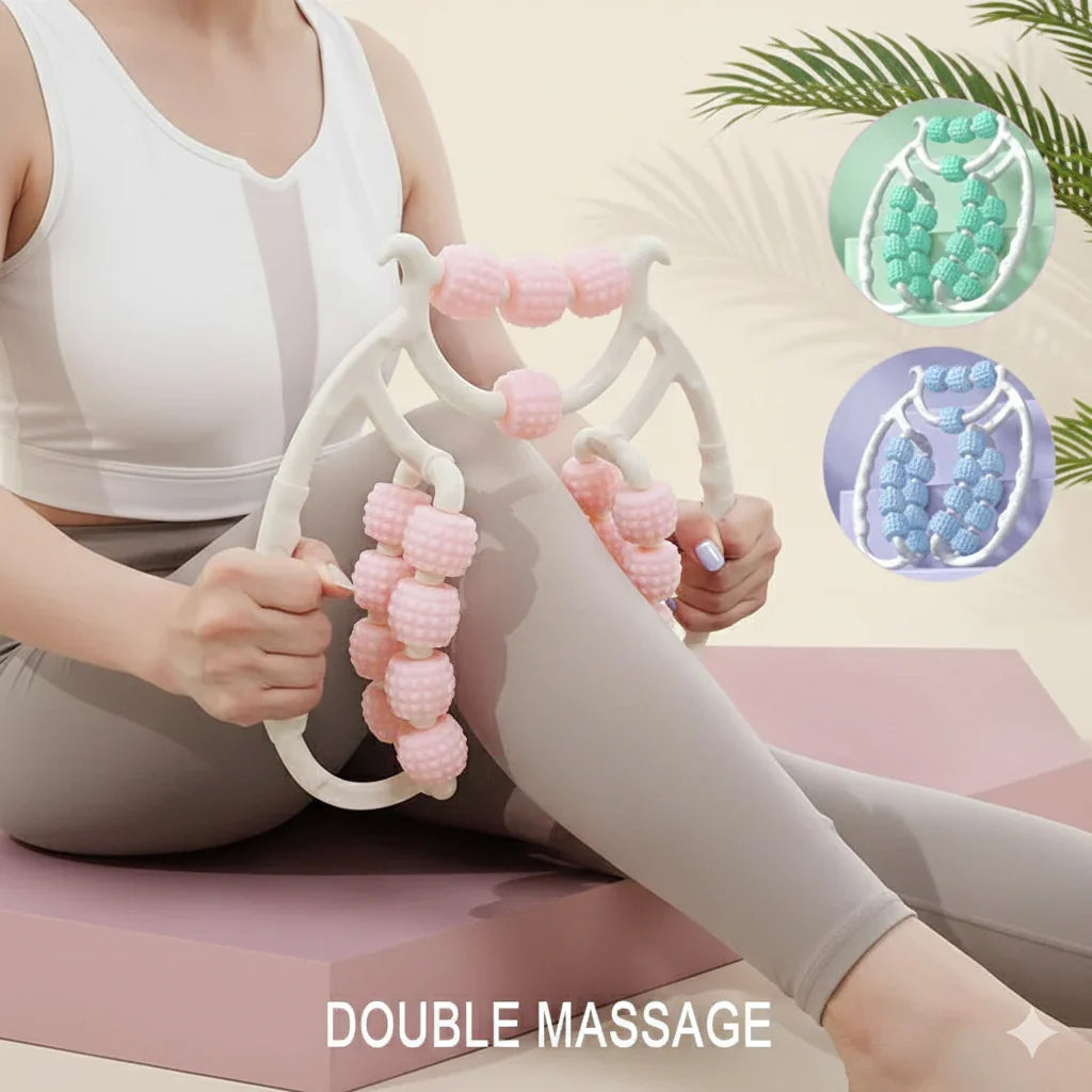  Rouleaux massage bois maderothérapie complet