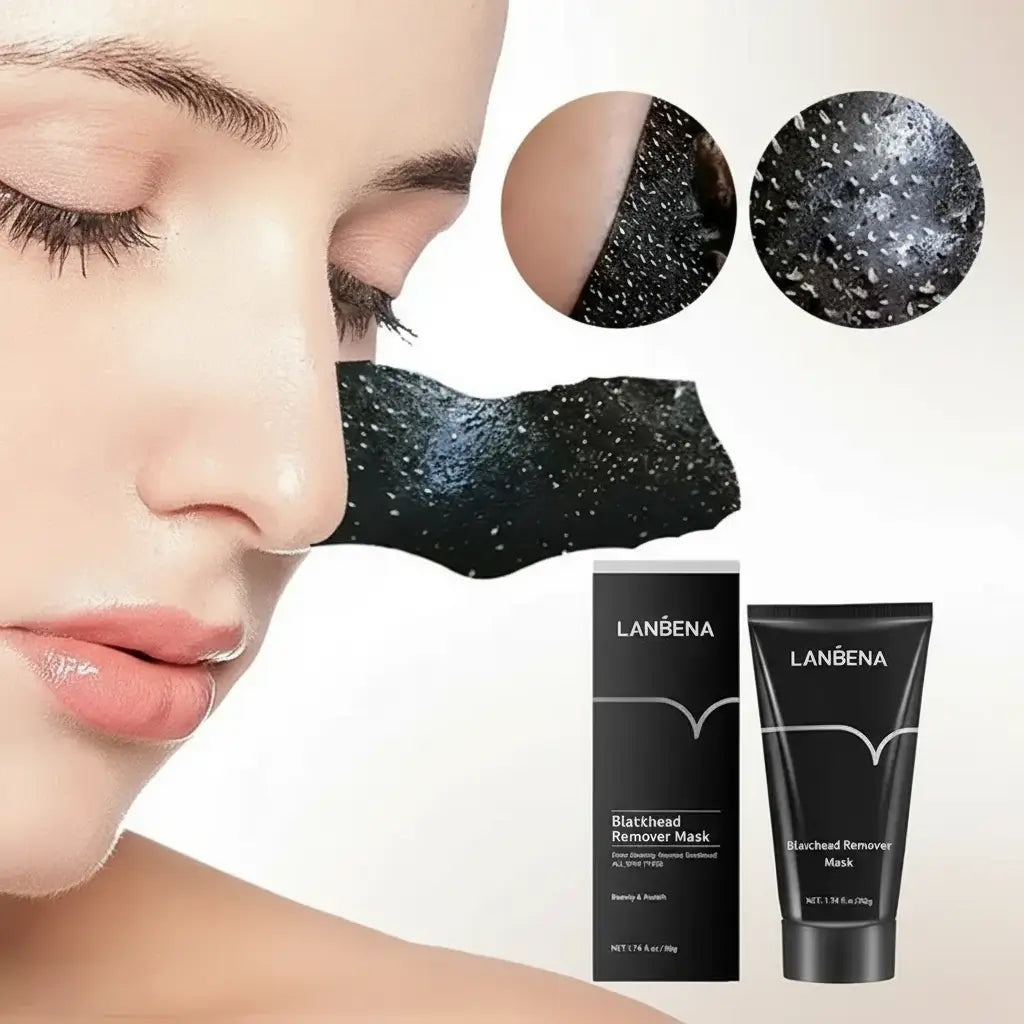  Masque LANBENA points noirs texture lisse