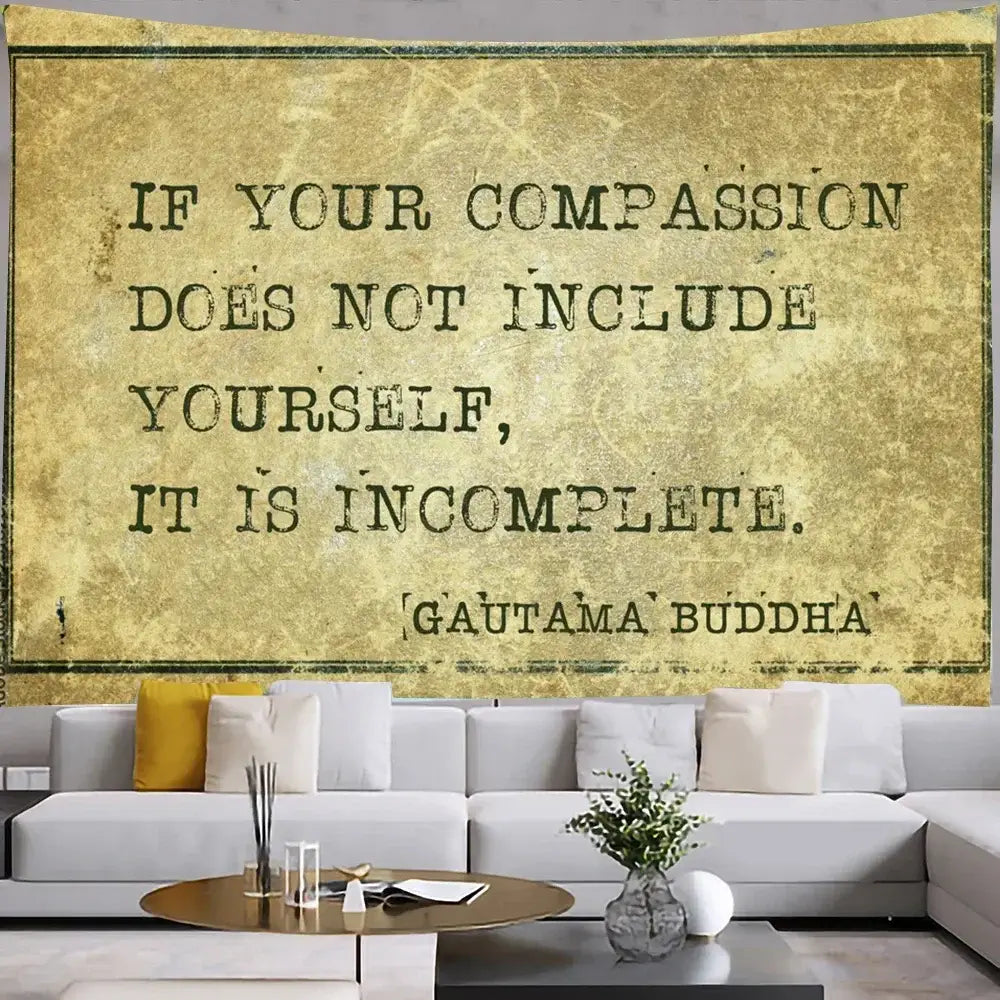 Tapisserie Bouddha indien tapis yoga