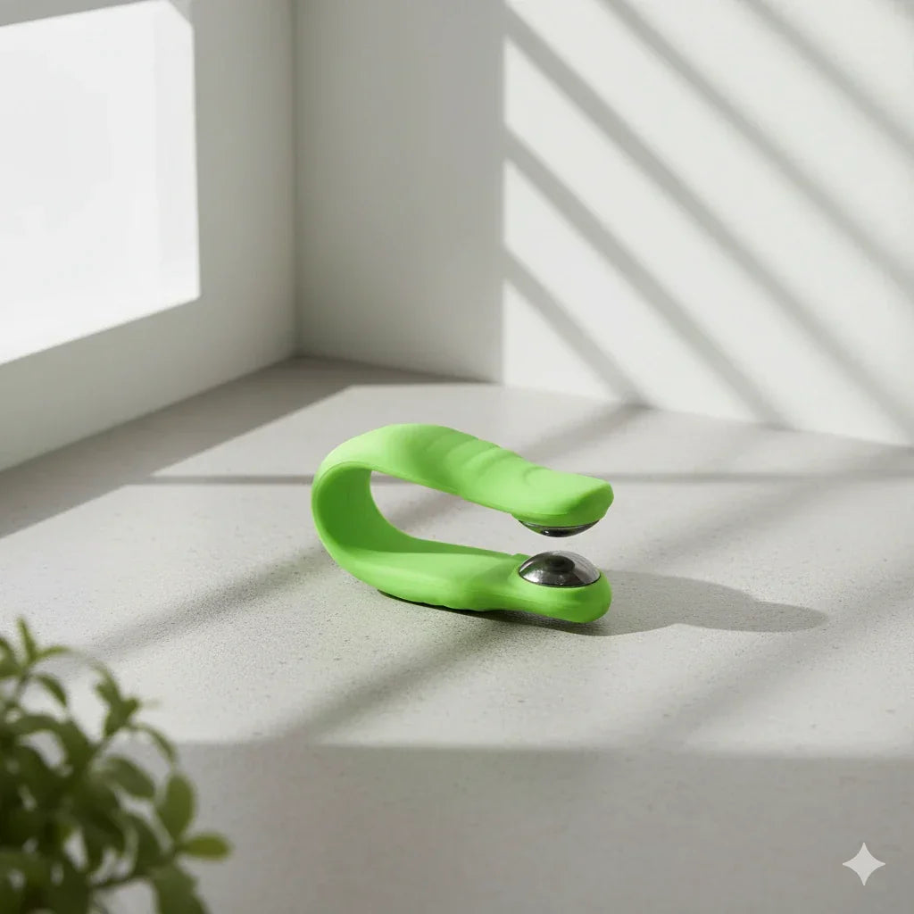 Acupression point tigre tensions cervicales