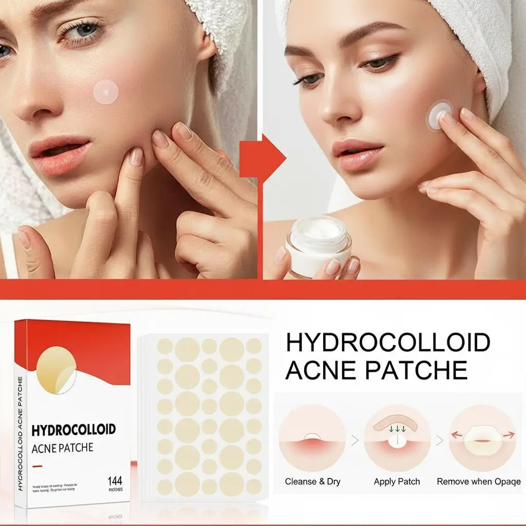 Patchs boutons invisibles absorption rapide