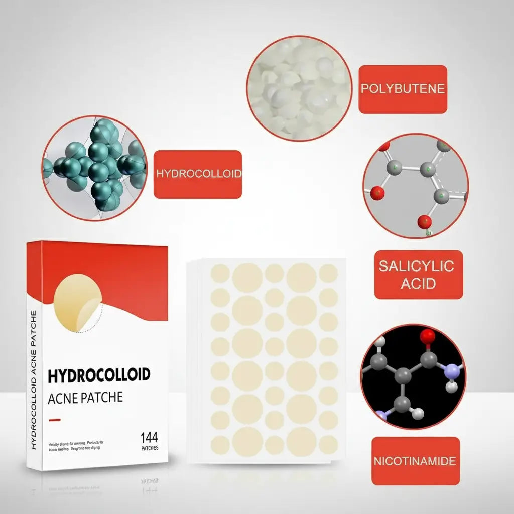 Patchs acné transparents 2 tailles