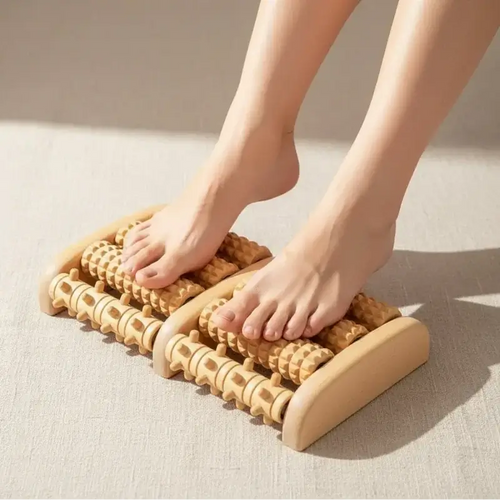  Réflexologie plantaire bois massage pieds