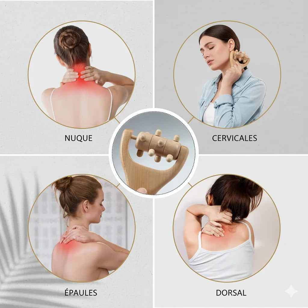 Outil maderothérapie drainage corps naturel