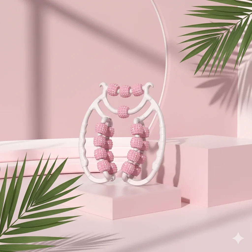 Rouleaux massage professionnel bois naturel