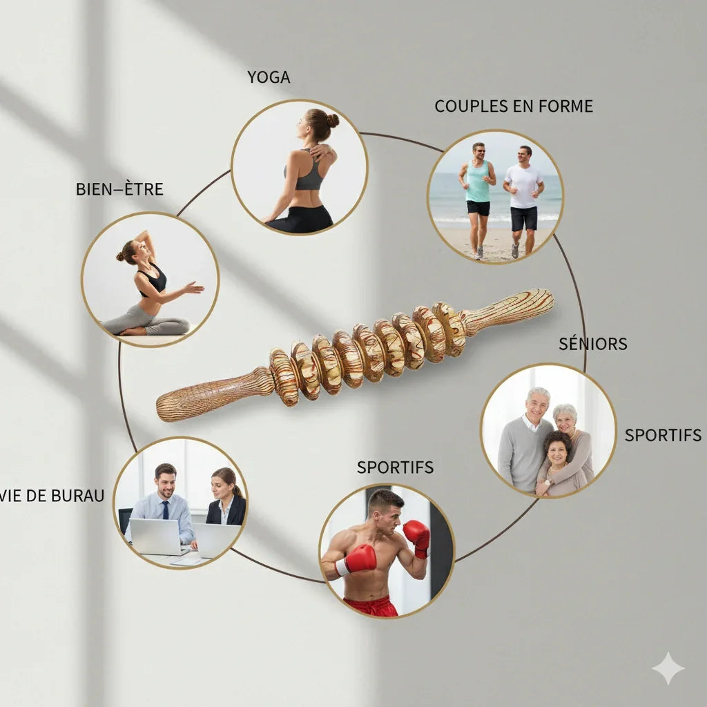  Rouleau bois palper-rouler silhouette tonique