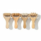  rouleaux massage bois anti-cellulite drainage lymphatique textures variées minceur raffermissant corps